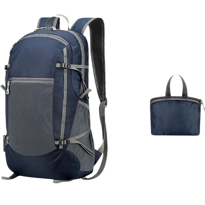 Foldable Waterproof Backpack Blue