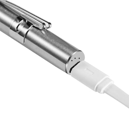 Mini LED USB Rechargeable Travel Torch Charging