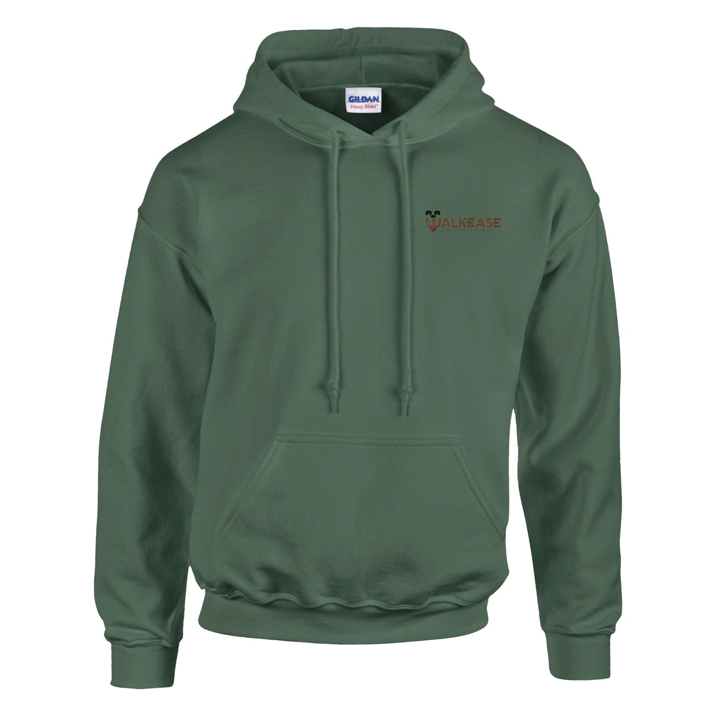 Unisex Dog Walking Hoody Green