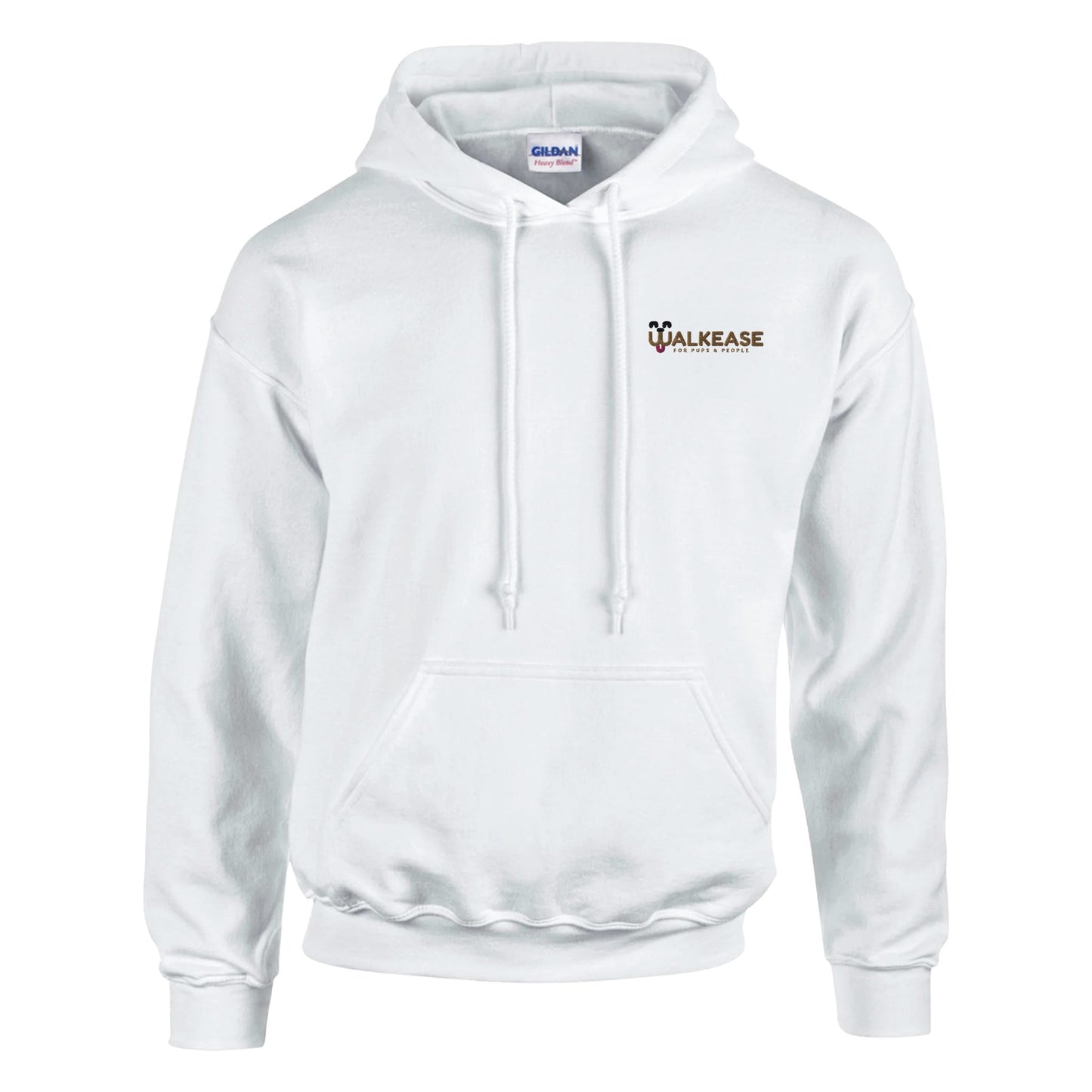 Unisex Dog Walking Hoody White